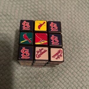 Rubik’s Cube (MLB) St. Louis Cardinals Team Logos 2006 Toy Game Puzzle